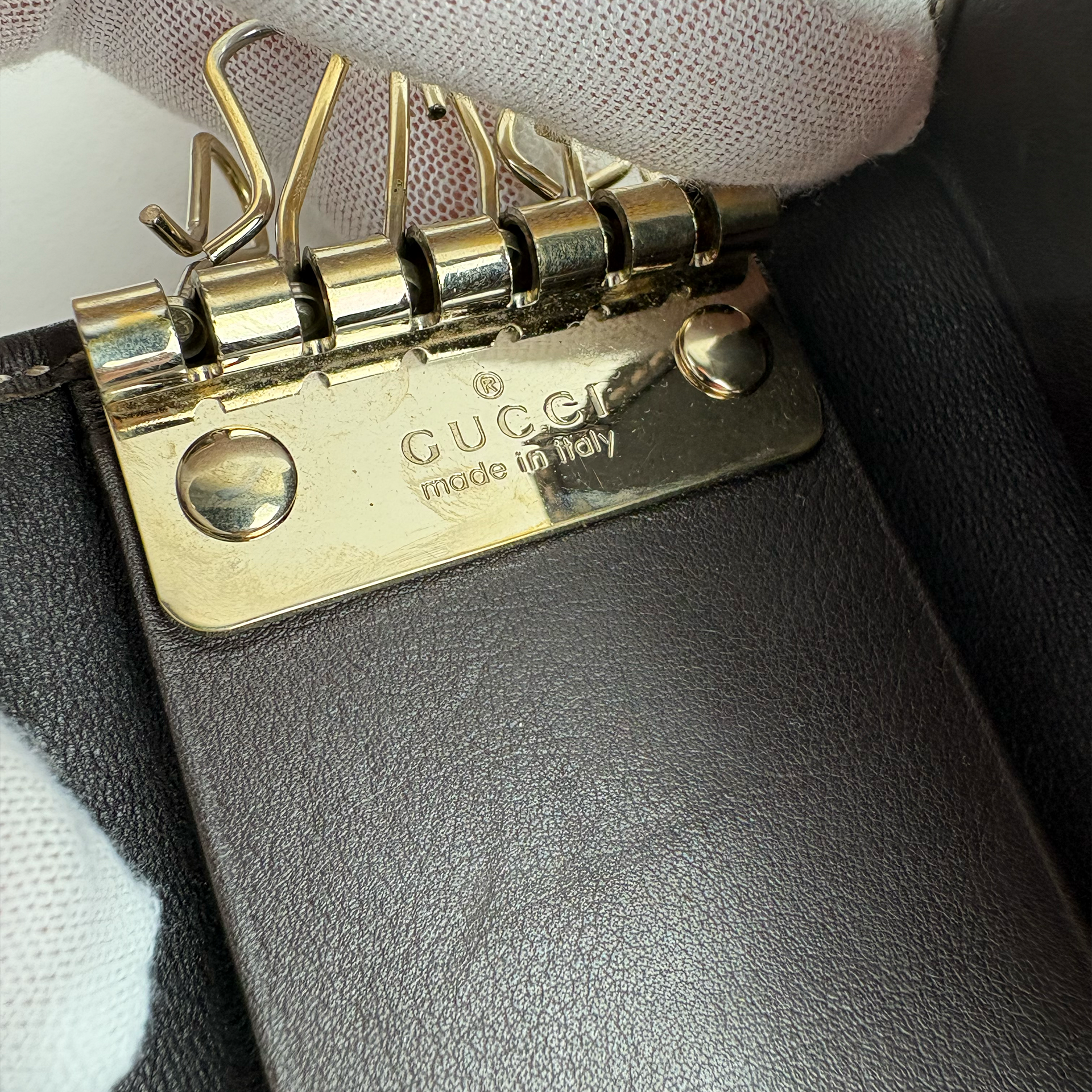Gucci GG Canvas Monogram Heart 6 Keyholder