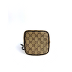 Gucci GG Canvas Pownstring Bag Beige Brown