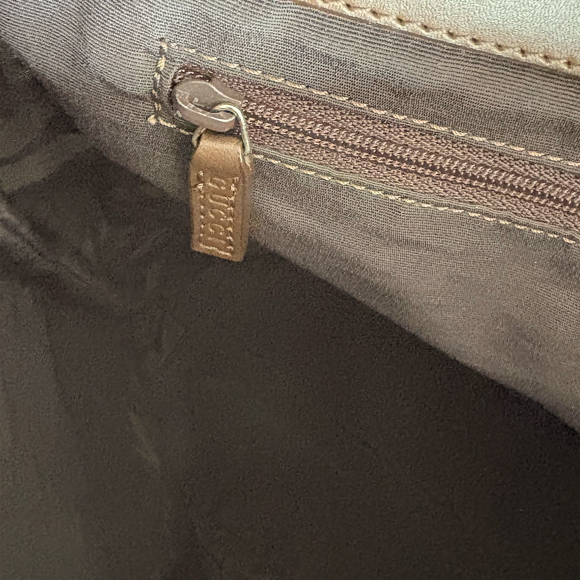 Gucci GG Canvas Tote Bag Brown