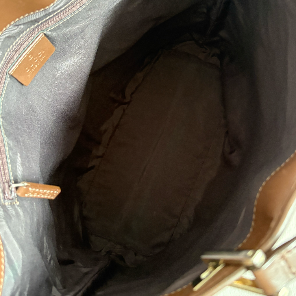 Gucci GG Canvas Tote Bag Brown