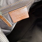 Gucci GG Hobo Canvas Clasp Brown