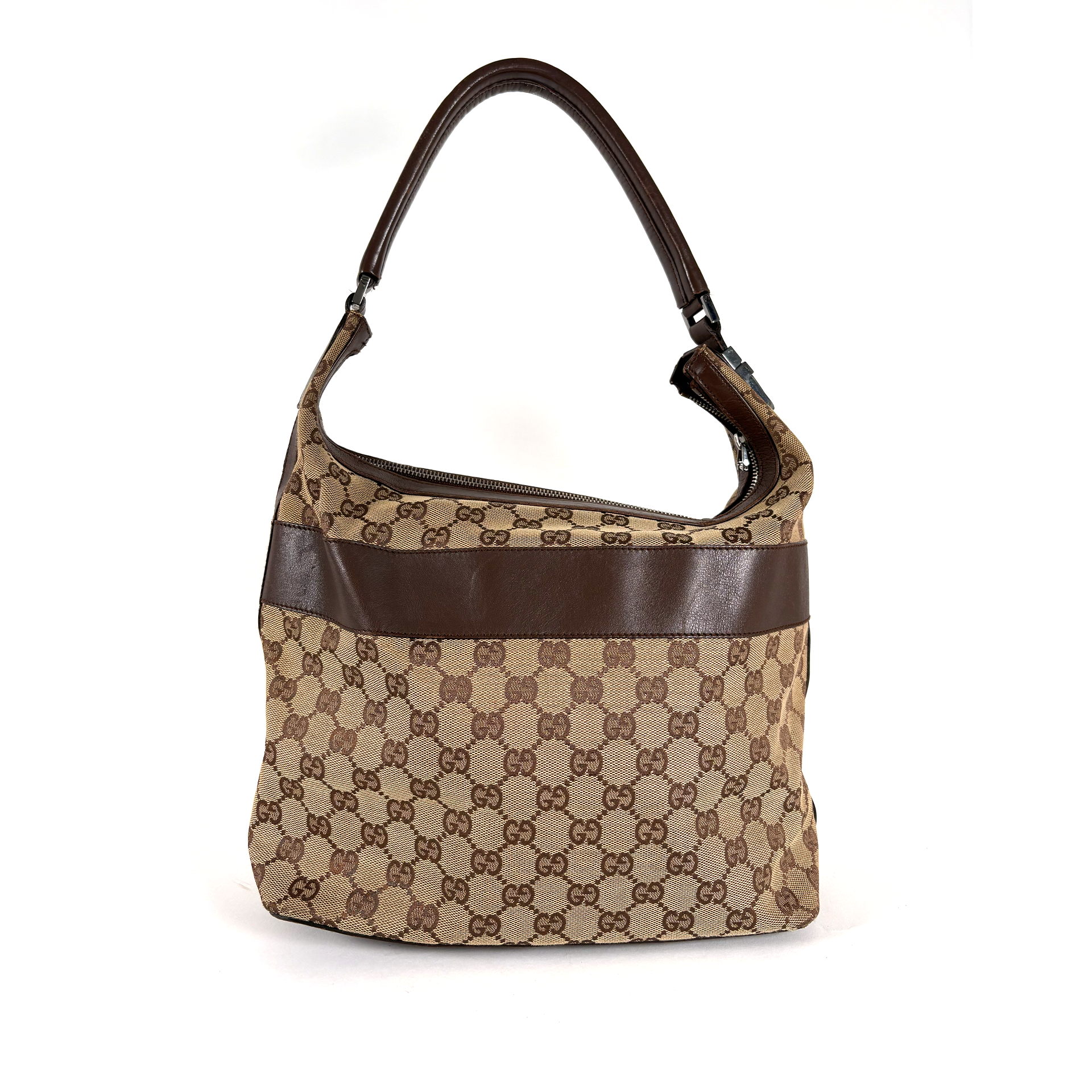 Gucci GG Hobo Bag Brown