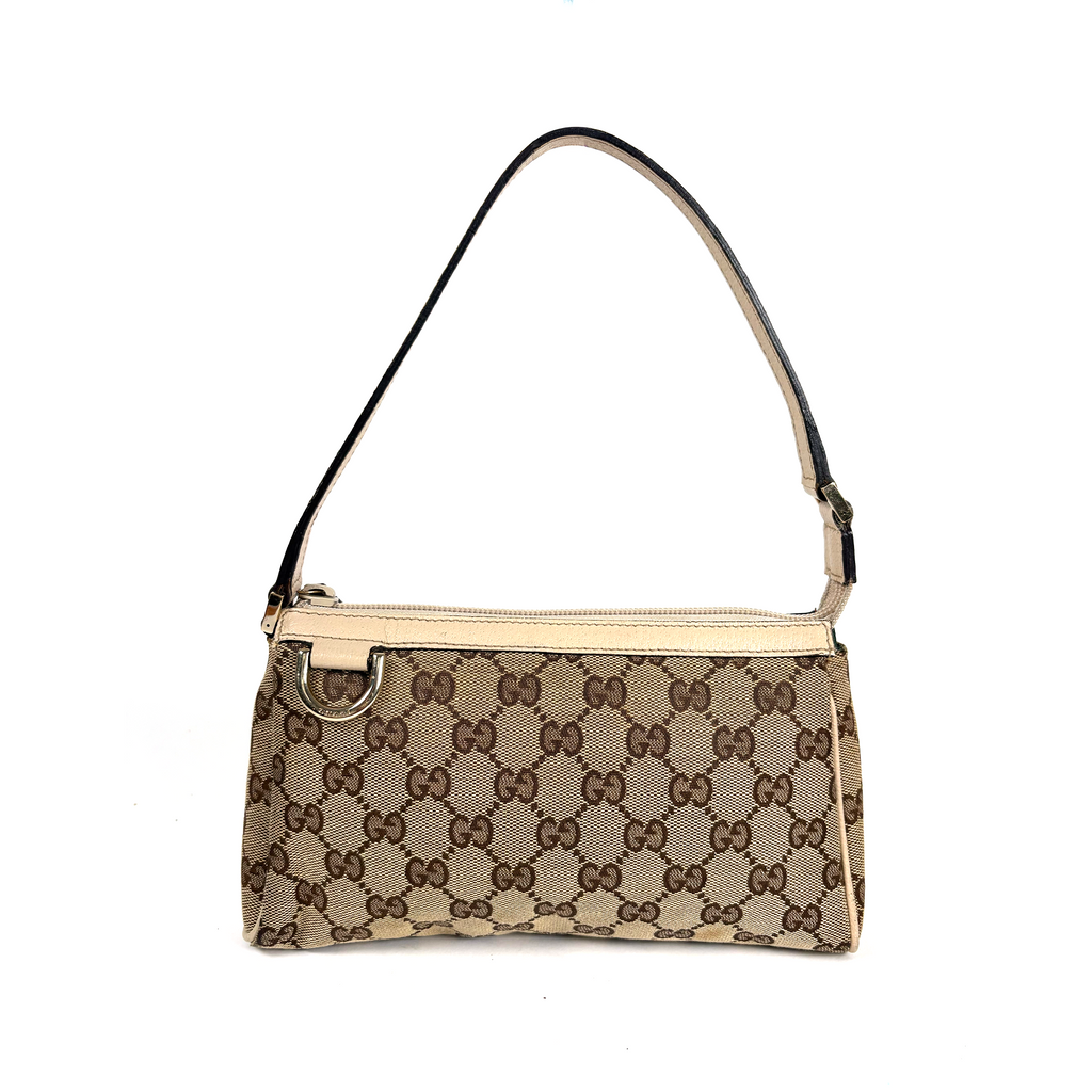 Gucci GG Canvas Abbey D Ring Shoulder Bag
