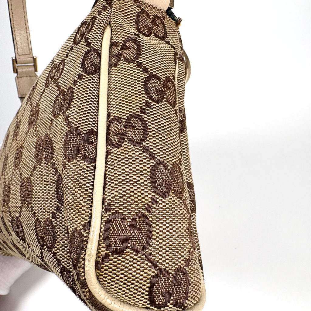 Gucci GG Canvas Abbey D Ring Shoulder Bag