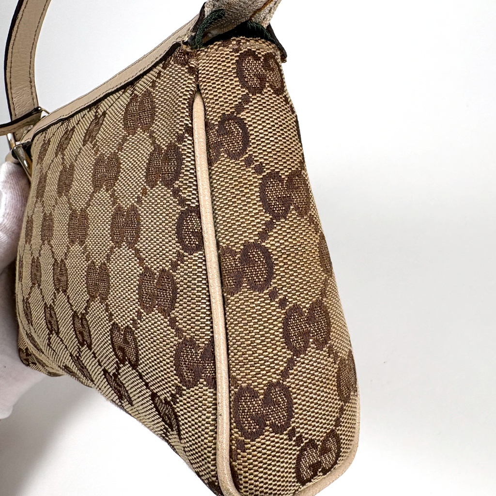 Gucci GG Canvas Abbey D Ring Shoulder Bag