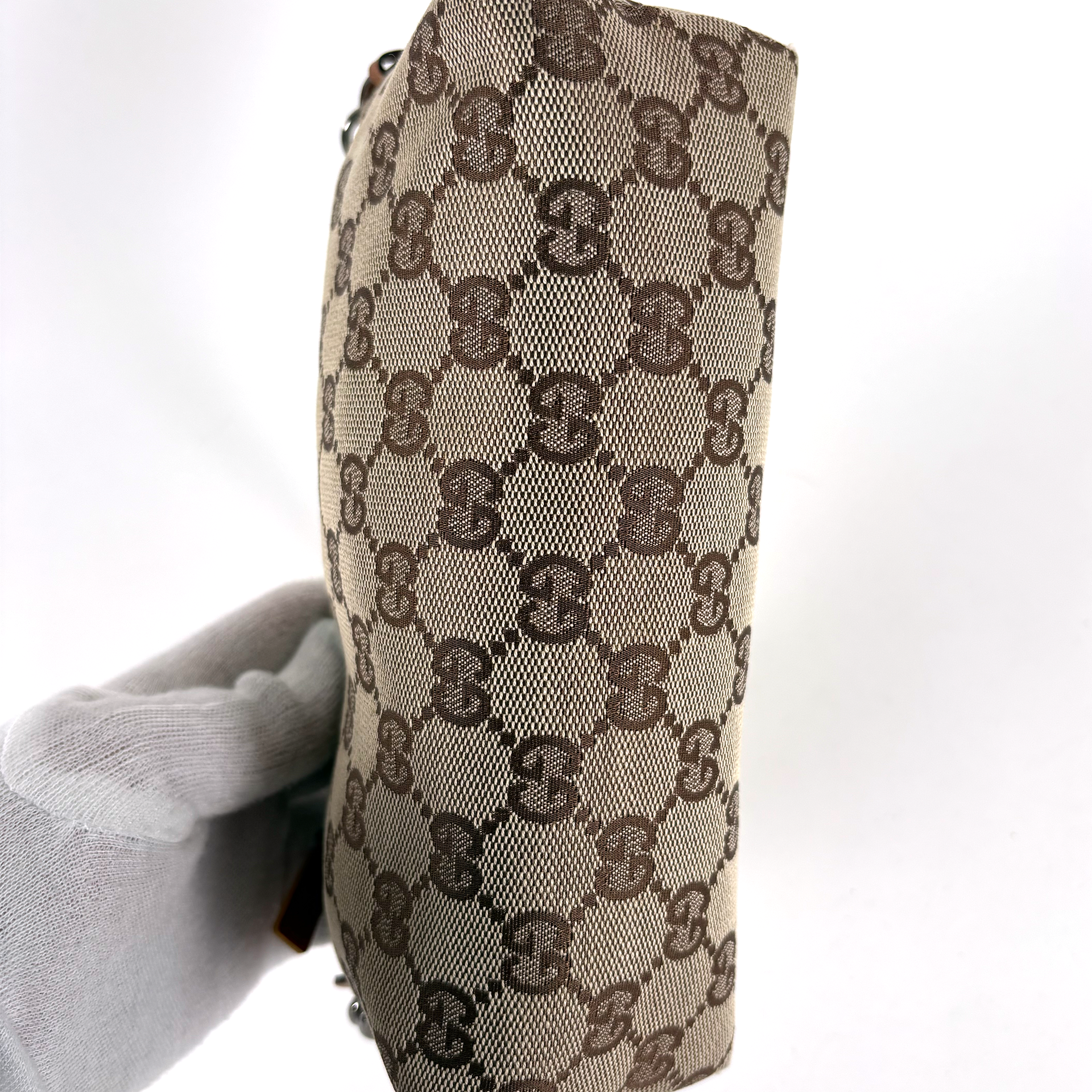 Gucci GG Mini Canvas Handbag