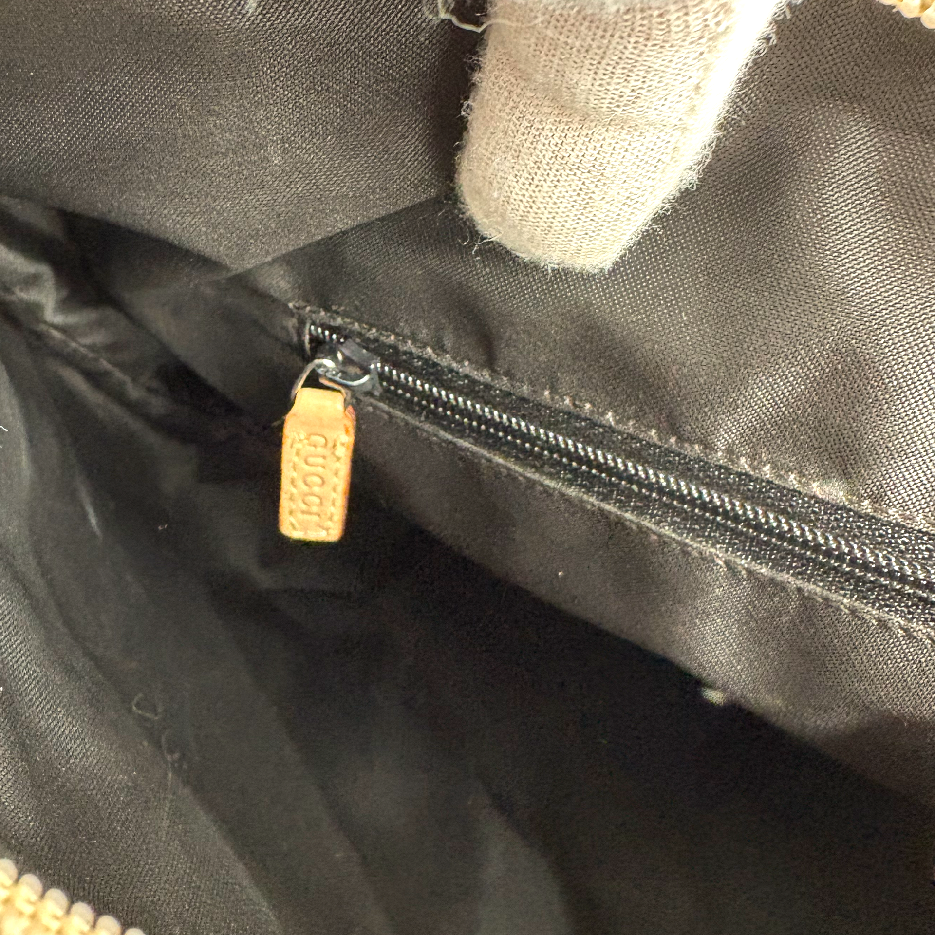 Gucci GG Monogram Double Pocket Hobo Shoulder Bag