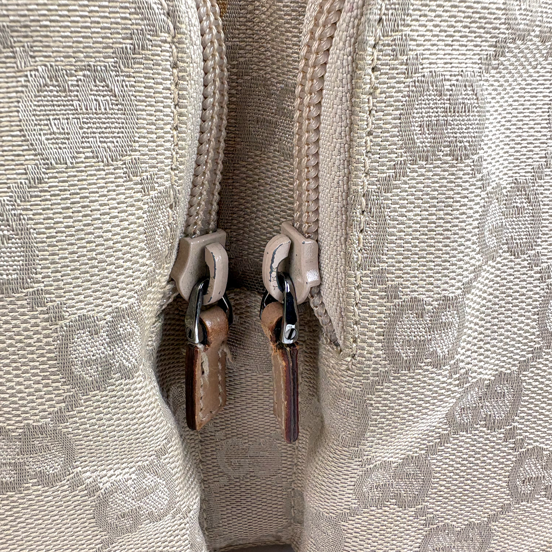 Gucci GG Monogram Double Pocket Hobo Shoulder Bag