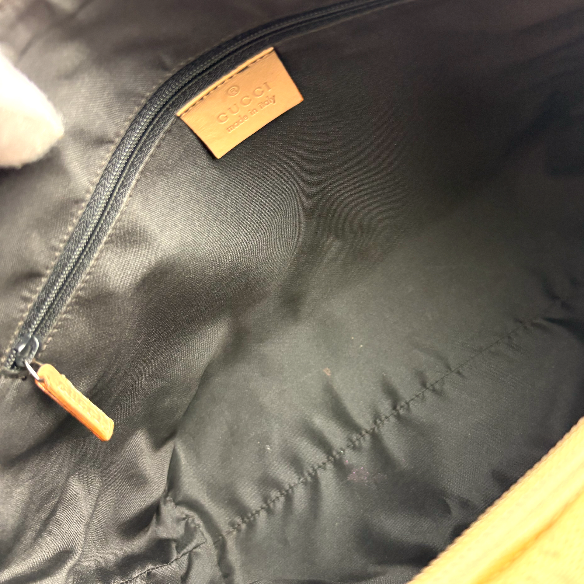 Gucci GG Monogram Double Pocket Hobo Shoulder Bag