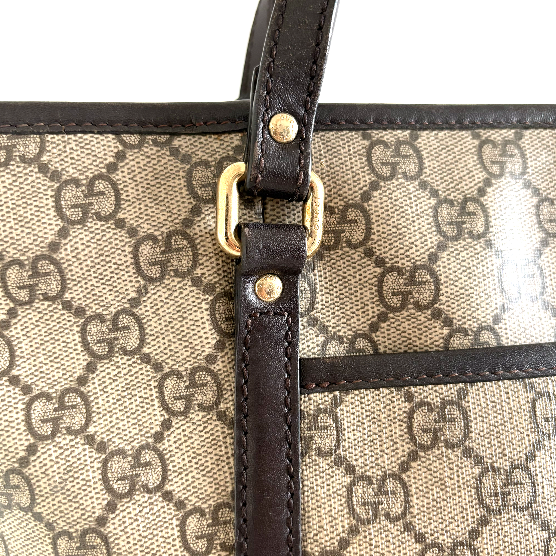 GUCCI GG Pattern PVC 2-way