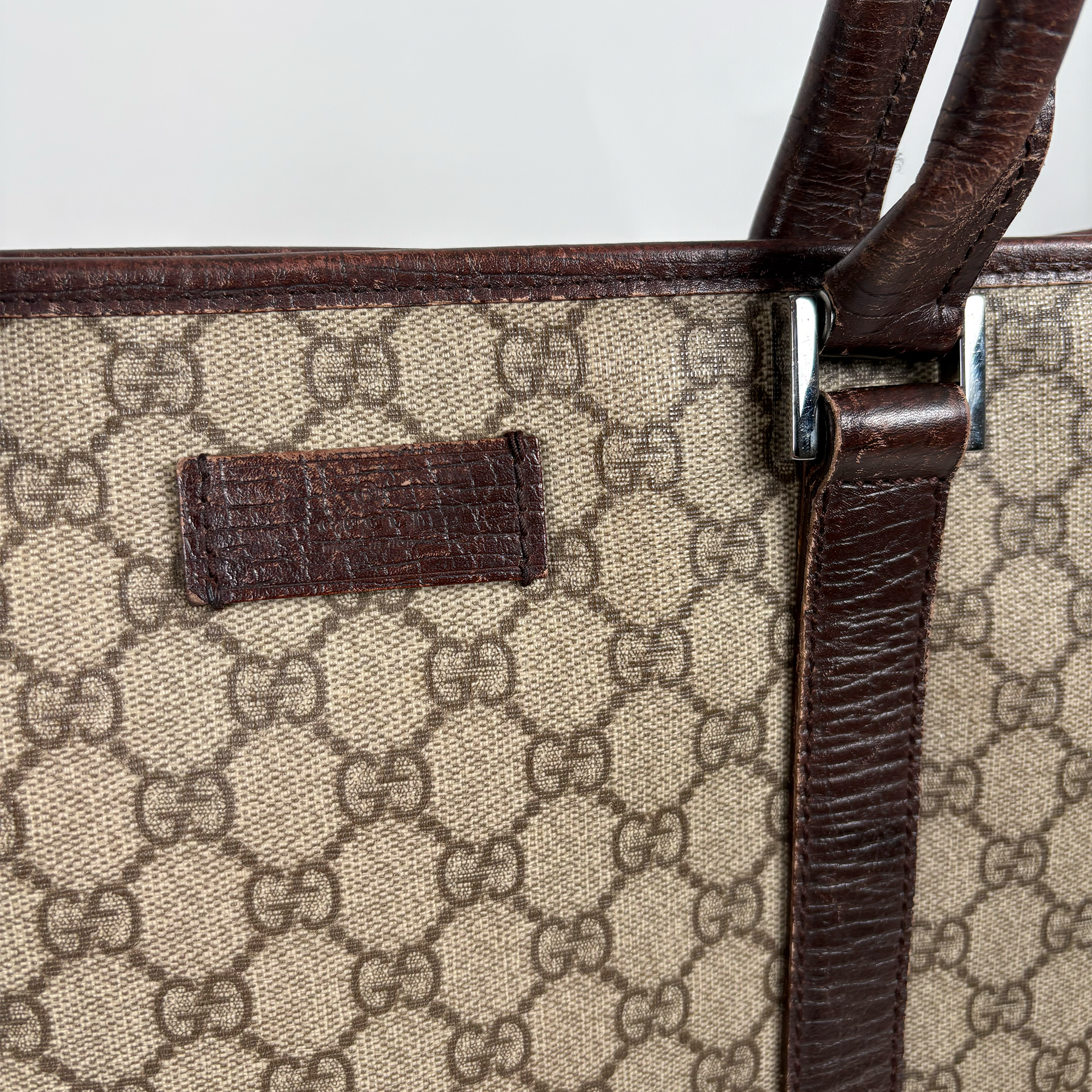 Gucci GG PVC Tote Bag