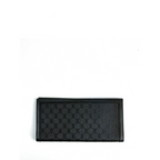 Gucci GG Shima Pattern Black Long Wallet