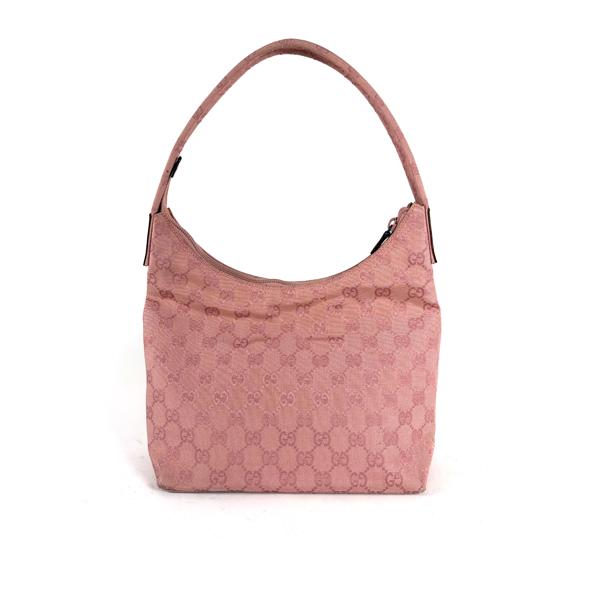 Gucci GG Canvas Shoulder Bag Pink