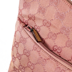 Gucci GG Canvas Shoulder Bag Pink