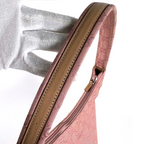 Gucci GG Canvas Shoulder Bag Pink