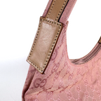 Gucci GG Canvas Shoulder Bag Pink