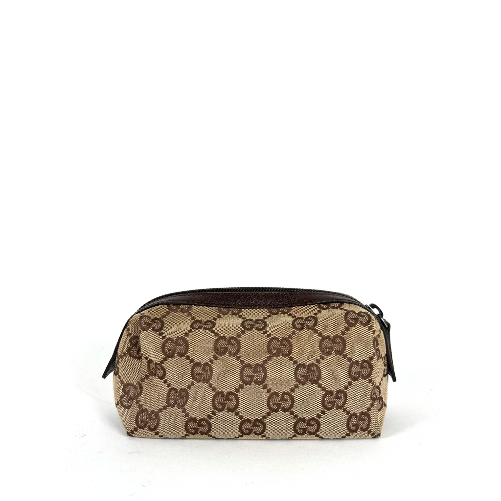 Gucci GG Cosmetic Pouch Brown