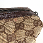 Gucci GG Cosmetic Pouch Brown