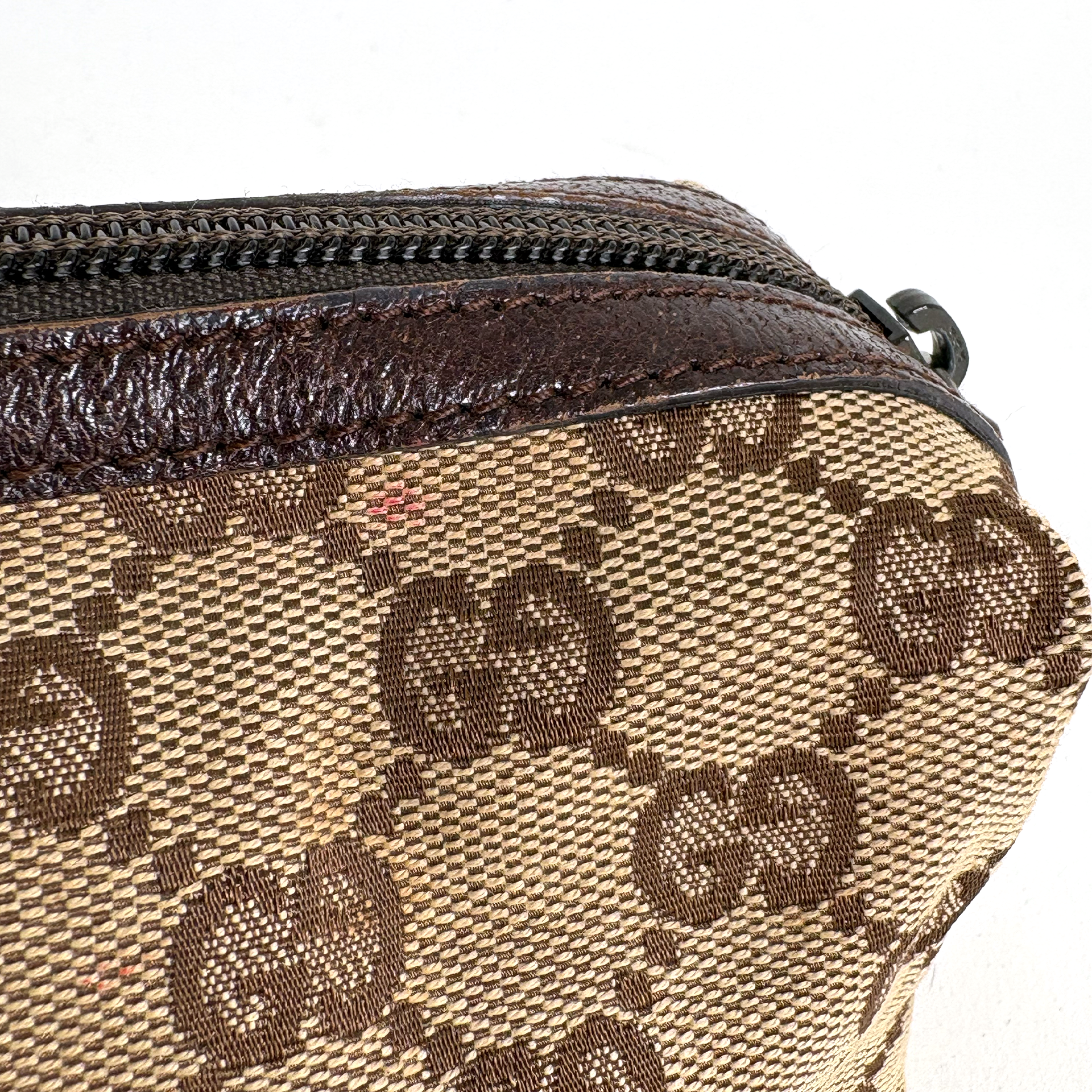 Gucci GG Cosmetic Pouch Brown