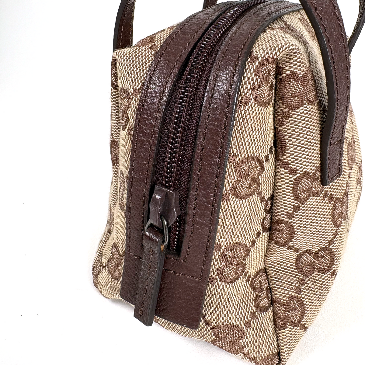 Gucci GG Mini Balthus Top Handle Brown