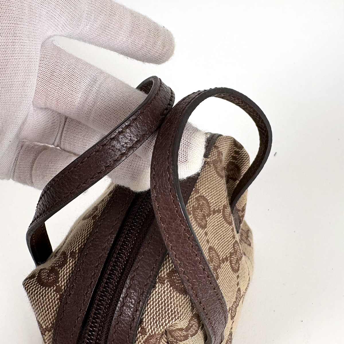 Gucci GG Mini Balthus Top Handle Brown