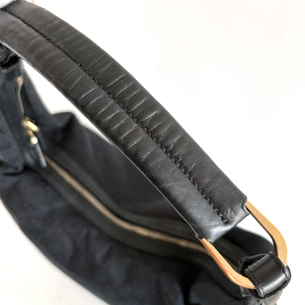 Gucci GG Hobo Clasp Black