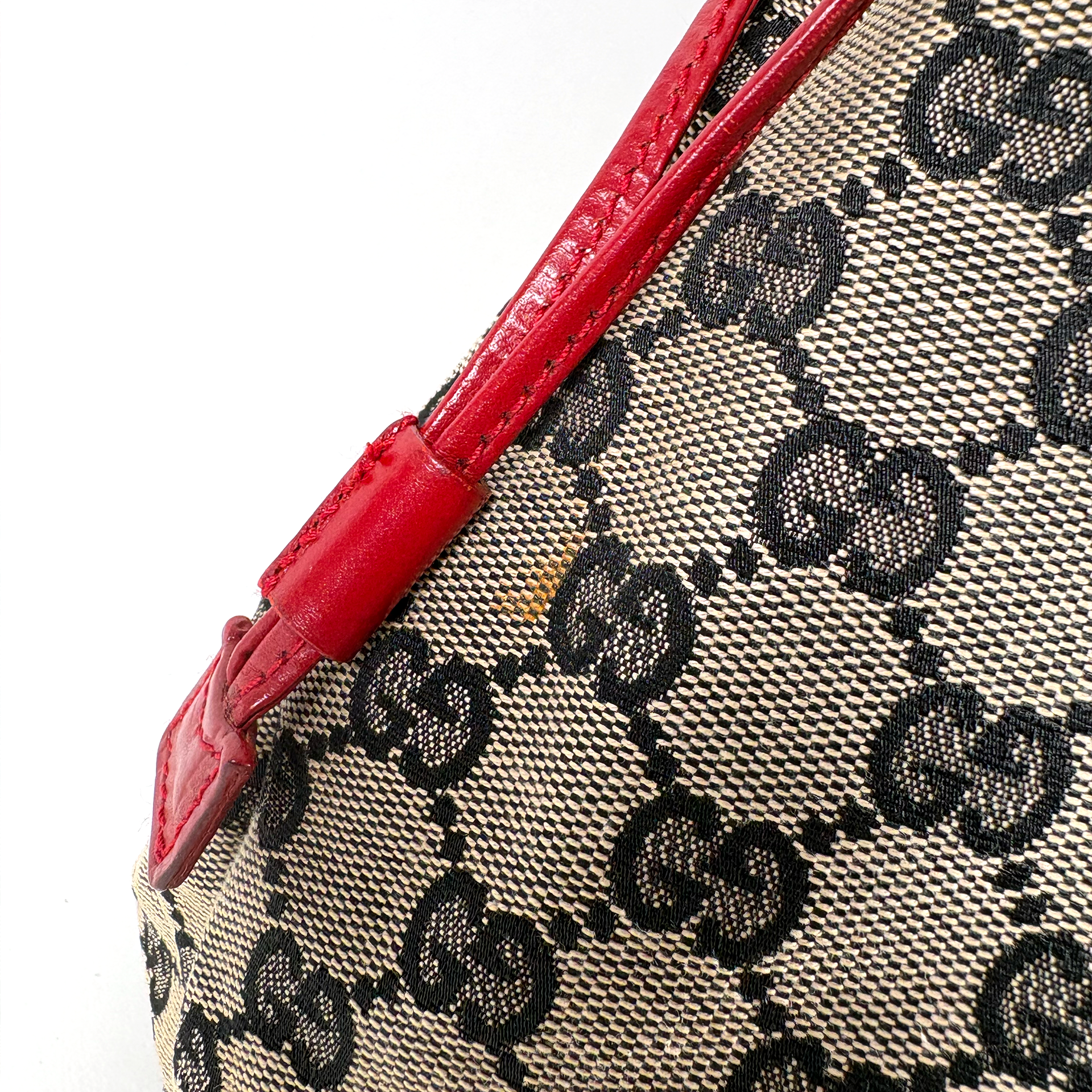 Gucci GG Hobo Tote Bag Red