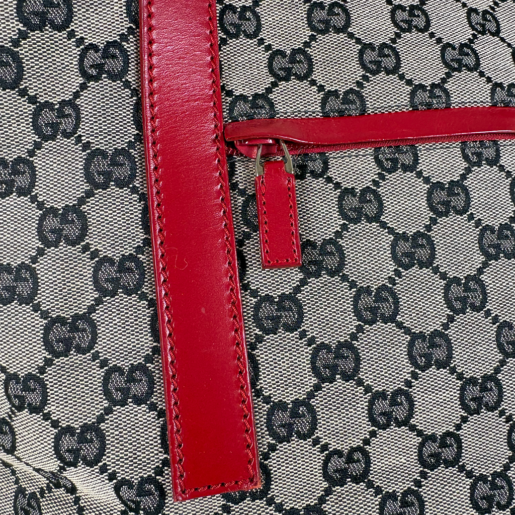 Gucci GG Hobo Tote Bag Red