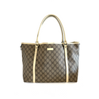 Gucci PVC Tote Bag White