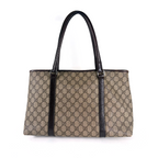 Gucci PVC Tote Bag Brown