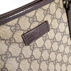 Gucci PVC Tote Bag Brown