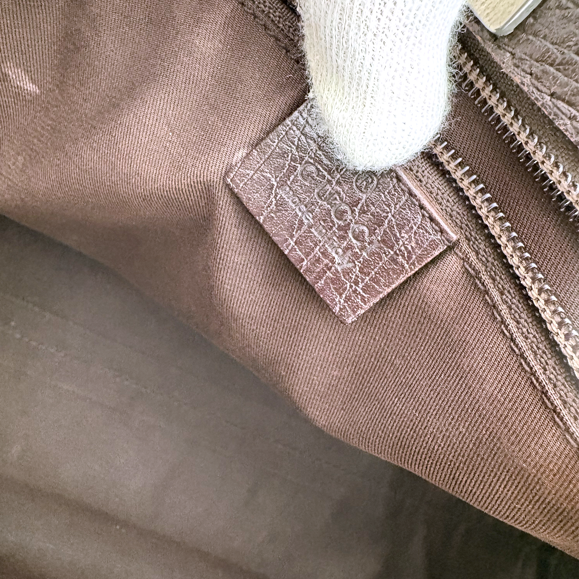 Gucci PVC Tote Bag Brown