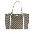 Gucci PVC Tote Bag Large Ivory White