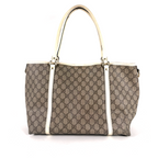 Gucci PVC Tote Bag Large Ivory White