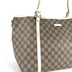 Gucci PVC Tote Bag Large Ivory White