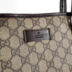 Gucci PVC Tote Bag Brown