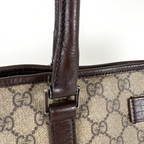 Gucci PVC Tote Bag Brown
