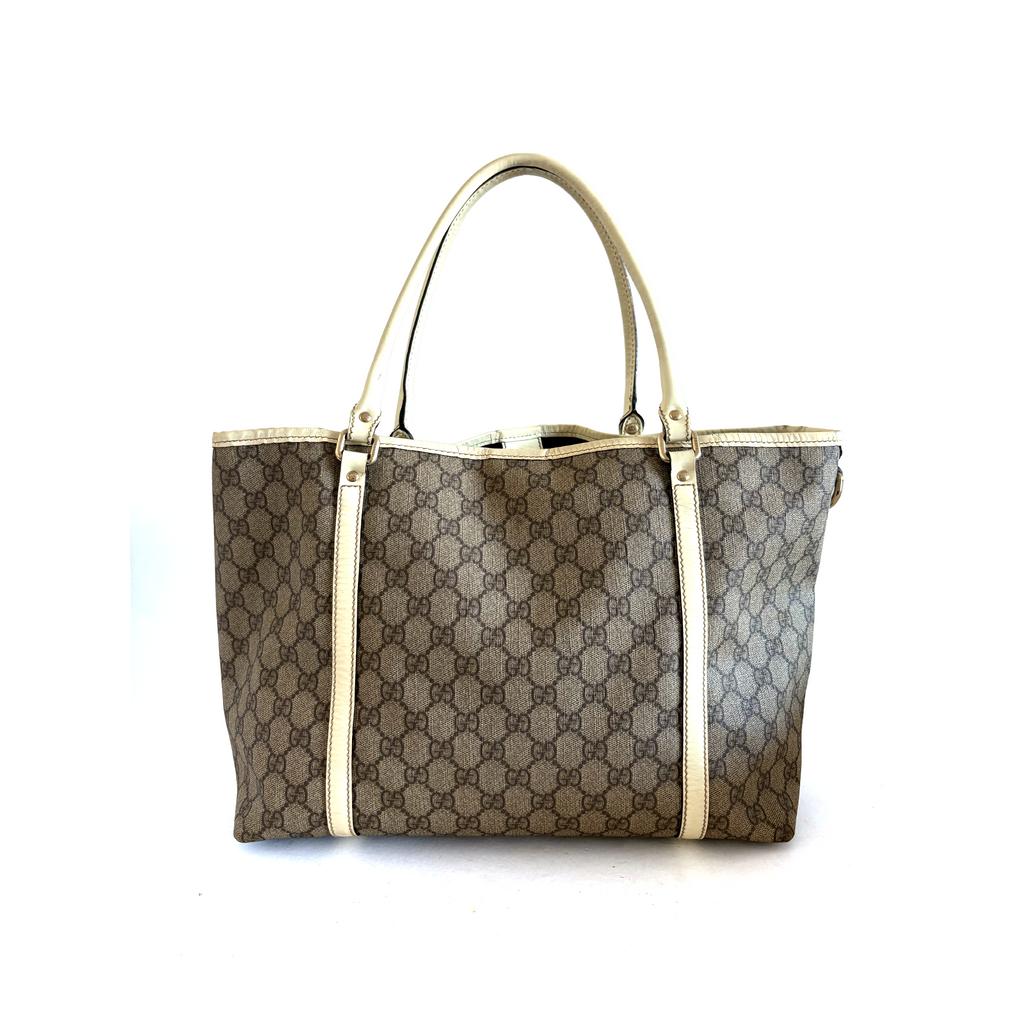 Gucci PVC Tote Bag White