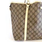 Gucci PVC Tote Bag White