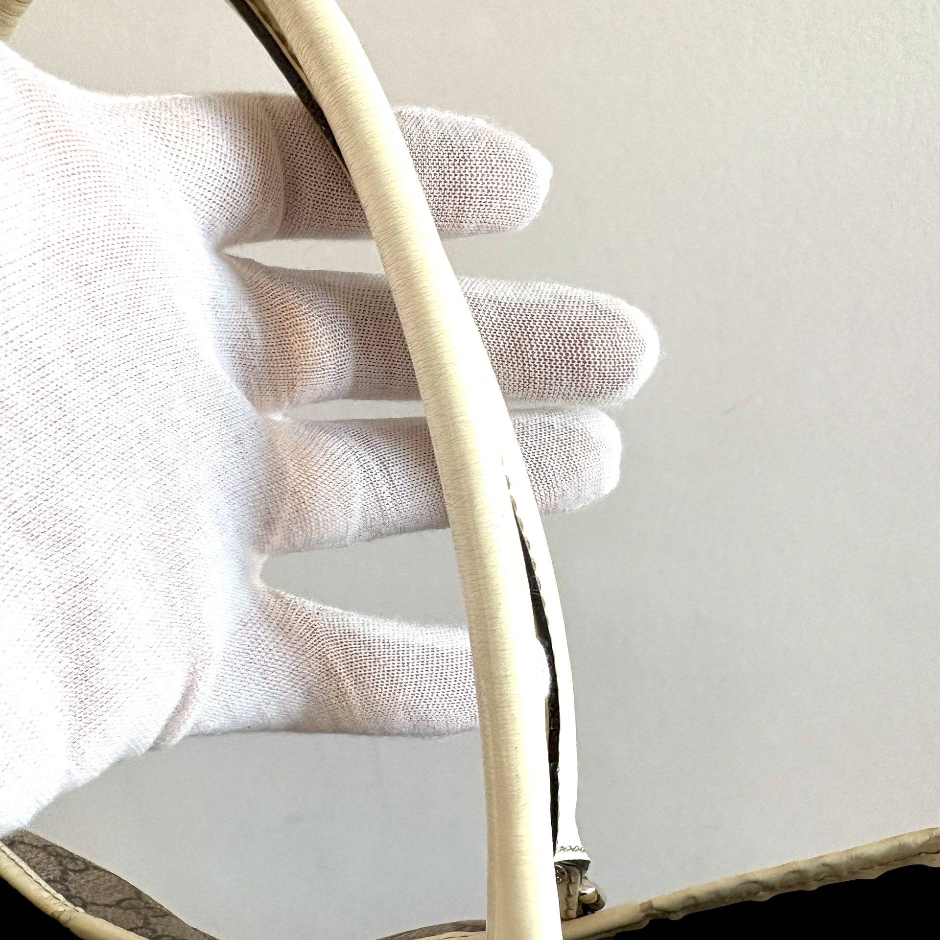 Gucci PVC Tote Bag White