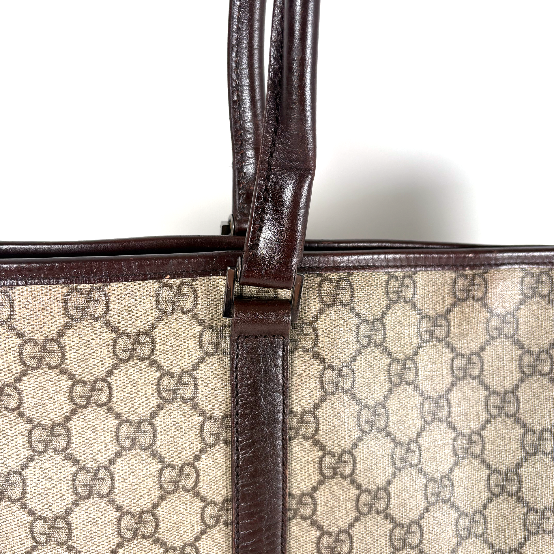 Gucci GG Shoulder Tote PVC