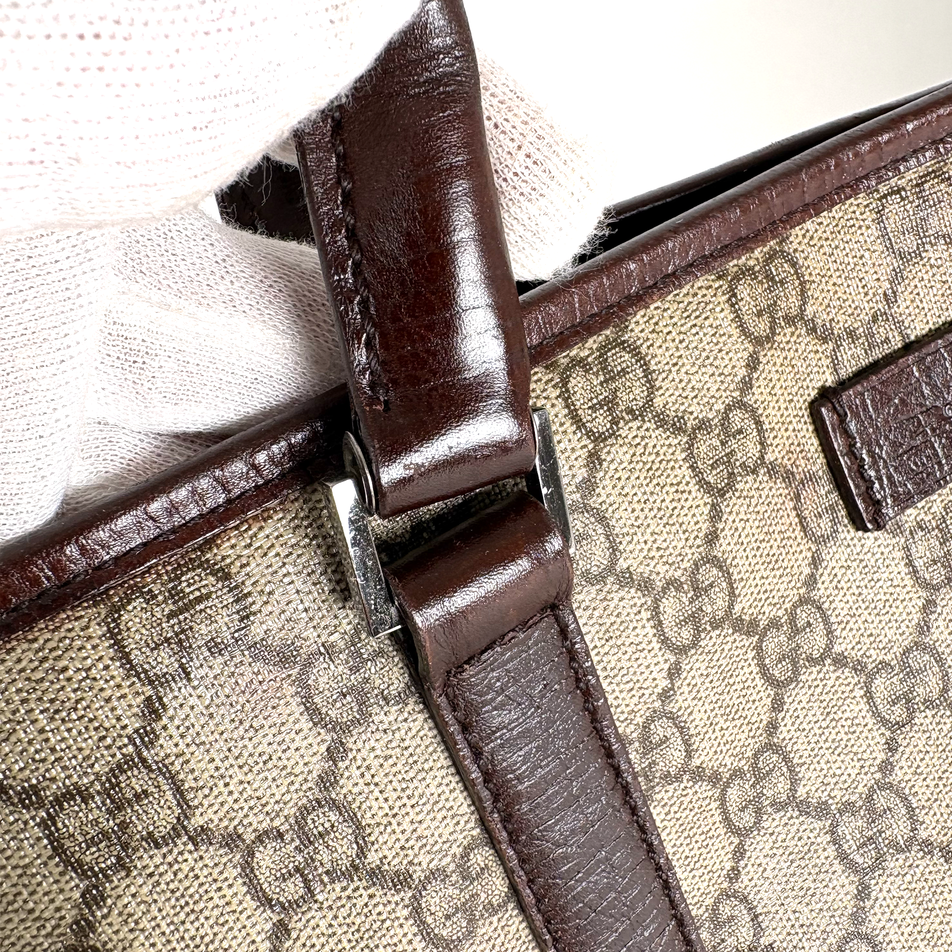 Gucci GG Shoulder Tote PVC