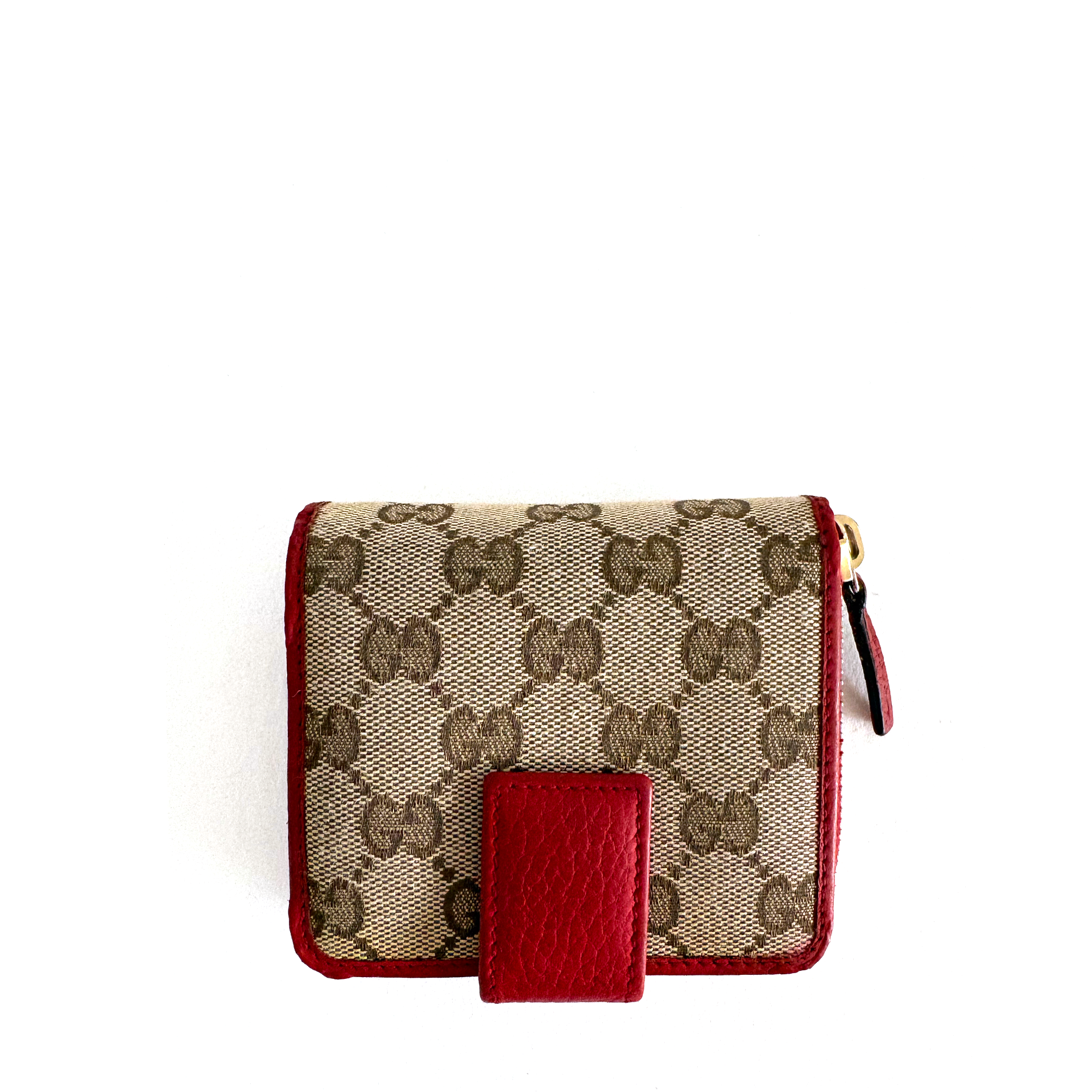 Gucci GG Bi-Fold Wallet Red