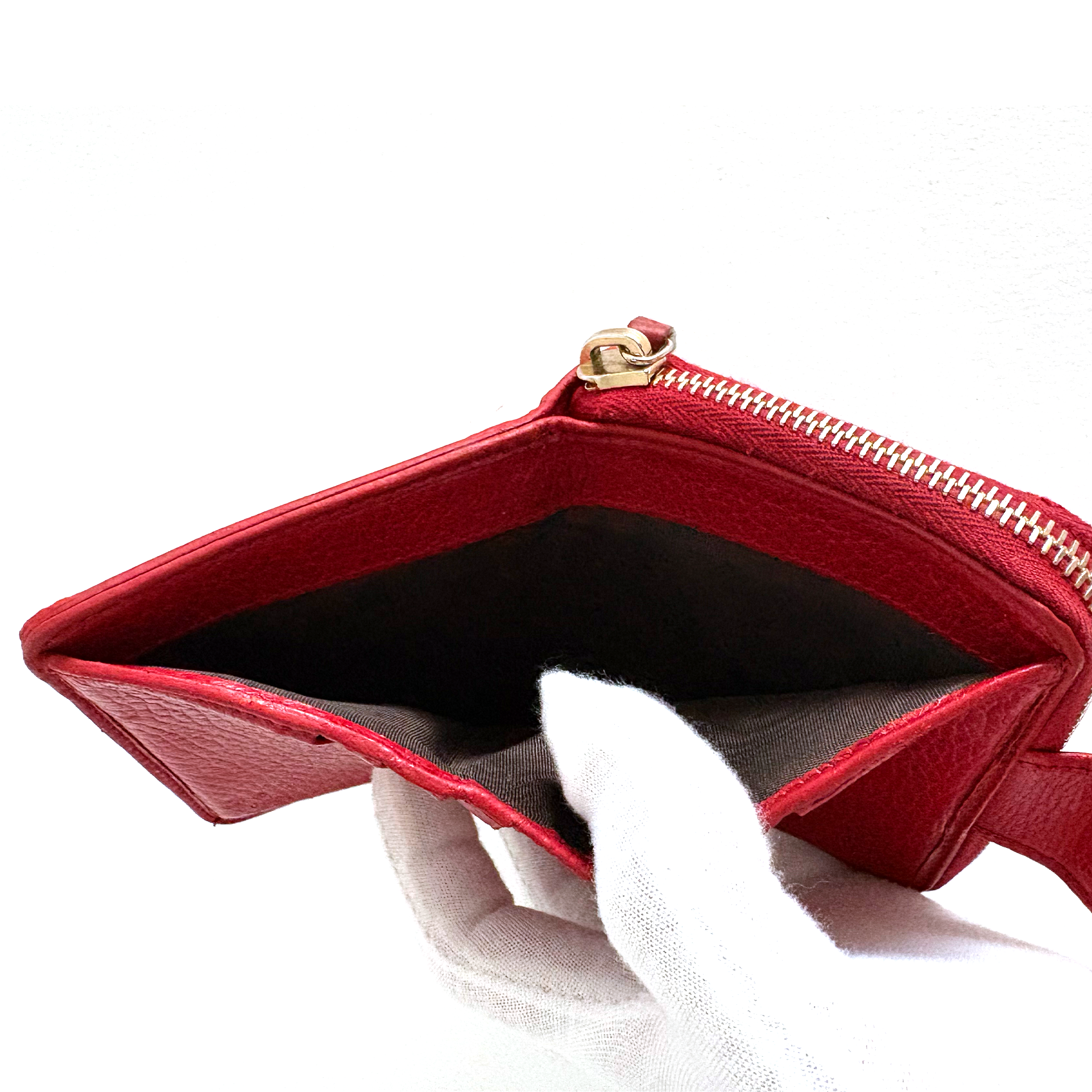 Gucci GG Bi-Fold Wallet Red