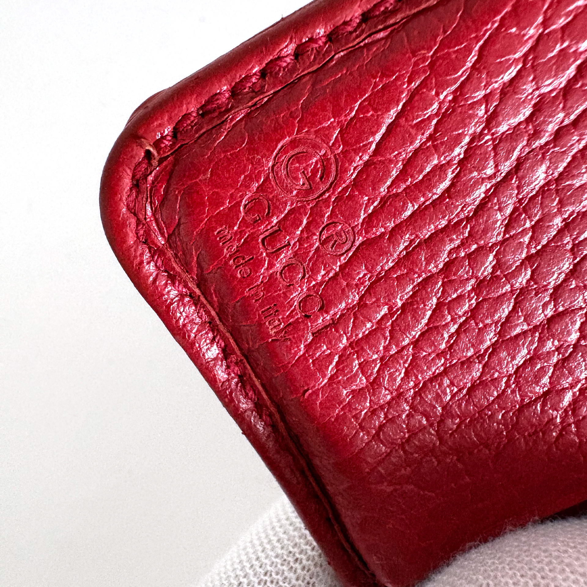 Gucci GG Bi-Fold Wallet Red