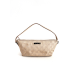 Gucci GG Canvas Boat Bag Creme