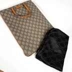 Gucci GG PVC Tall Tote Bag Orange