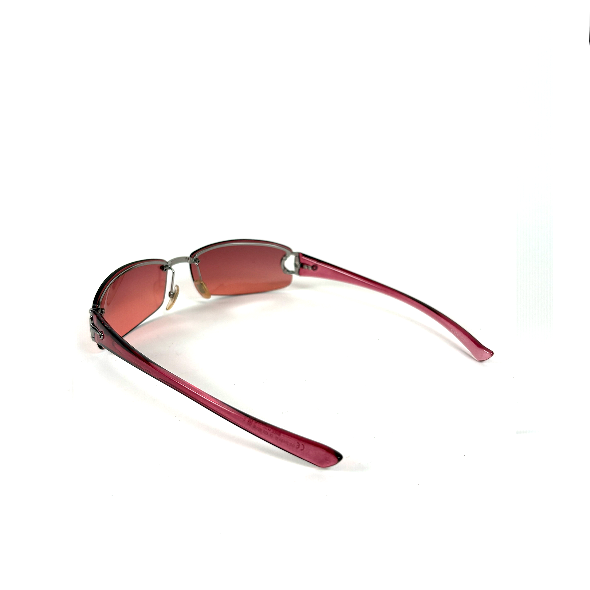 Gucci Y2K Horsebit Sunglasses Pink