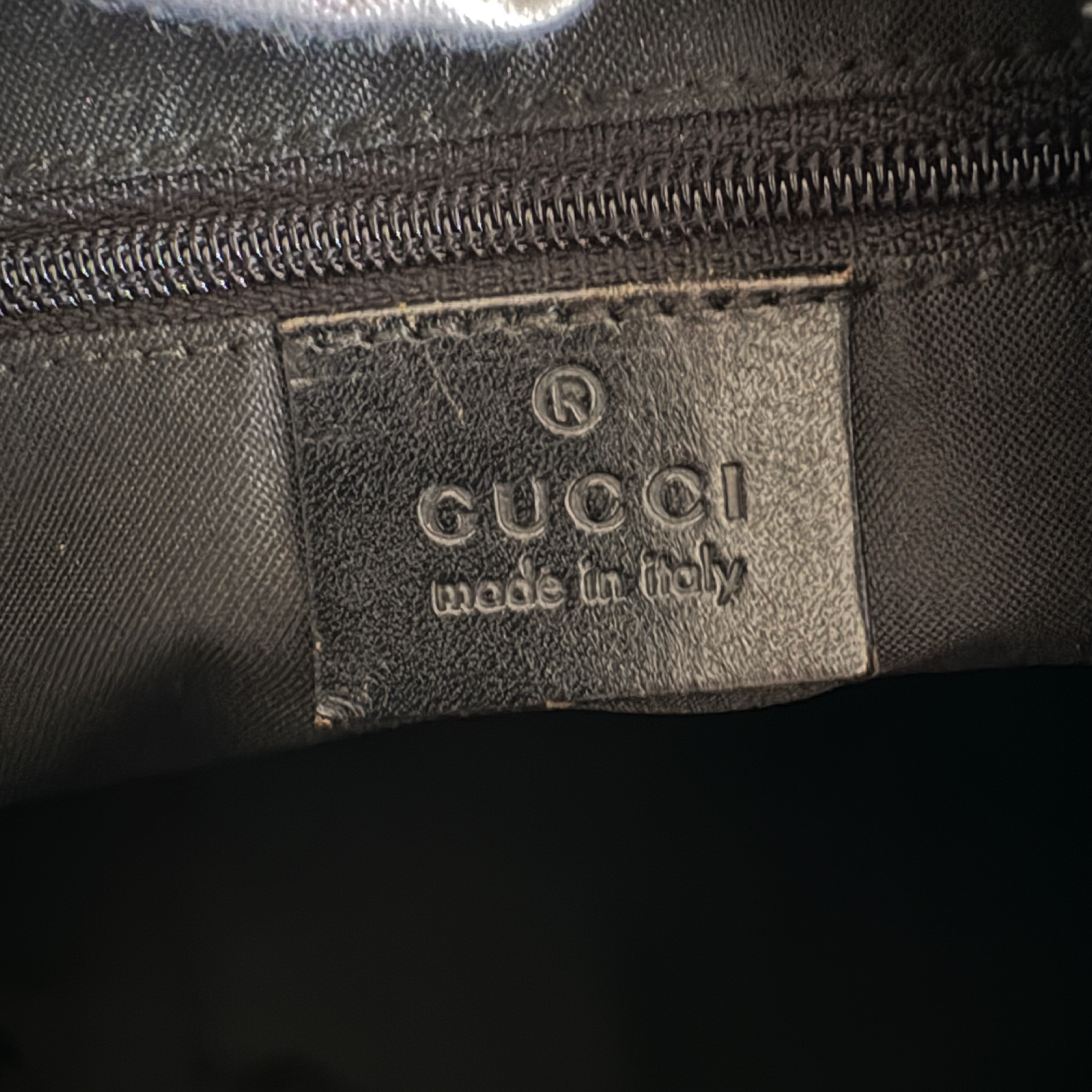 Gucci Nylon Canvas Shoulder Bag