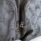 Gucci Nylon Canvas Shoulder Bag